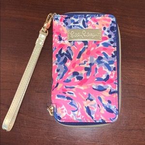 Lilly Pulitzer wallet/phone wristlet